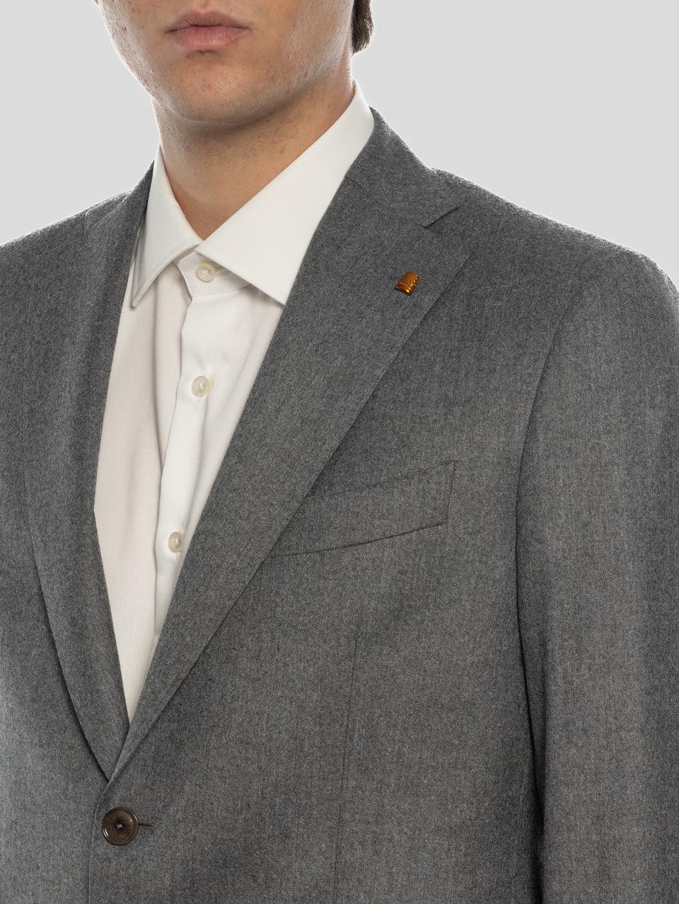 SARTORIA LATORRE Completo in Lana Grigio Melange In Vendita