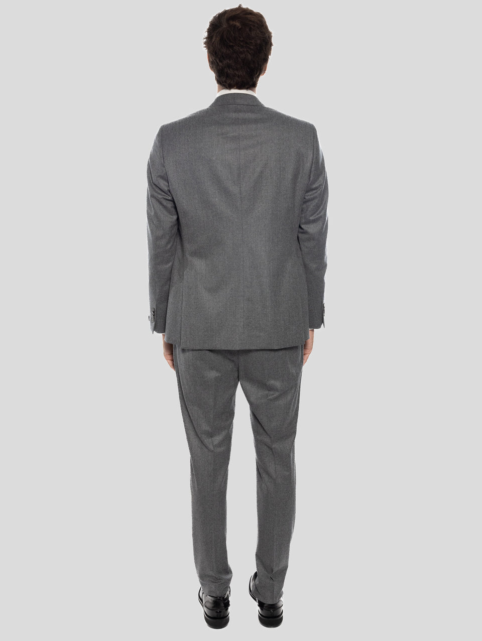 SARTORIA LATORRE Completo in Lana Grigio Melange In Vendita