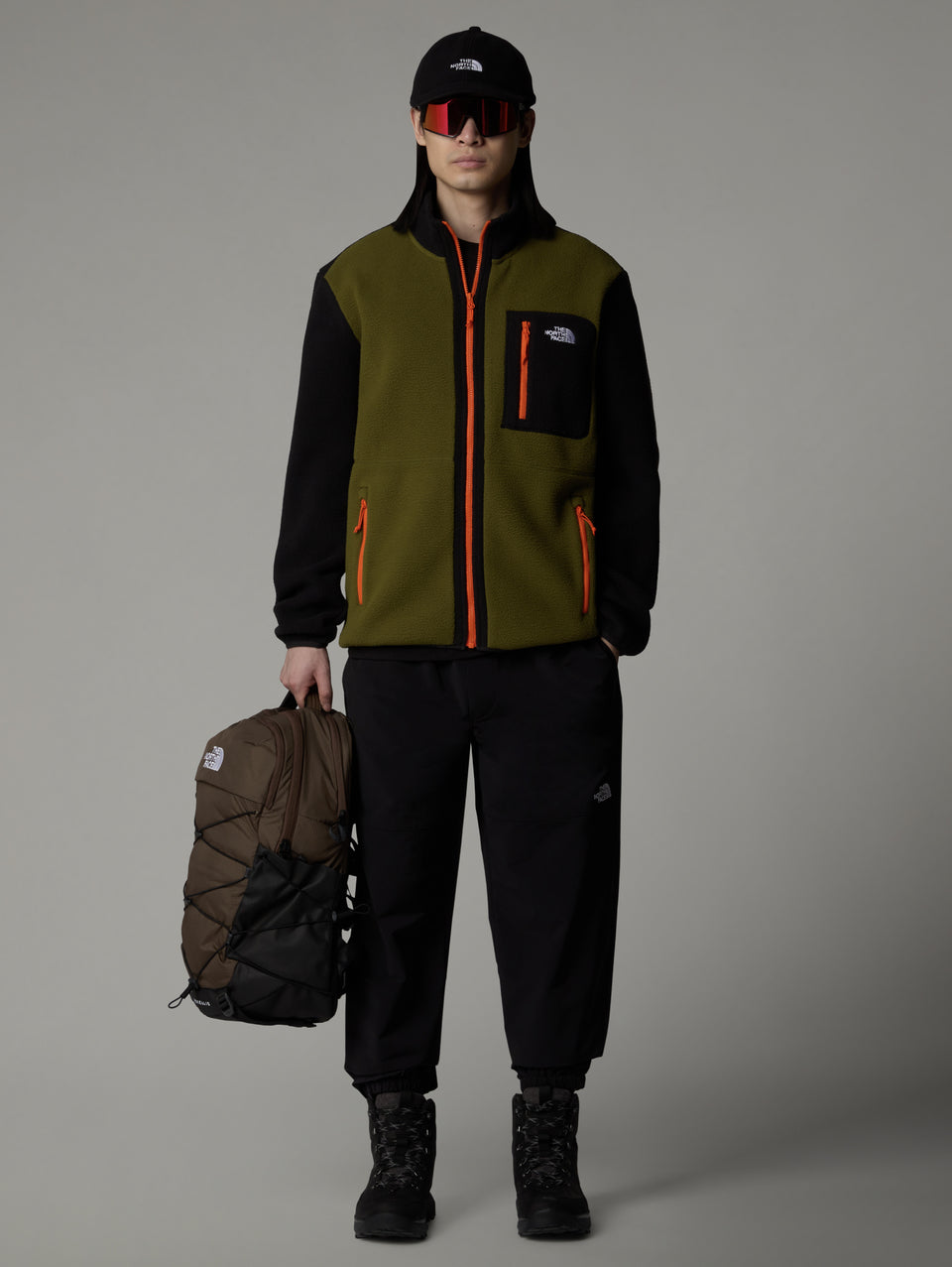 THE NORTH FACE Giacca in Pile Medio Yumiori Verde Affare Del Giorno