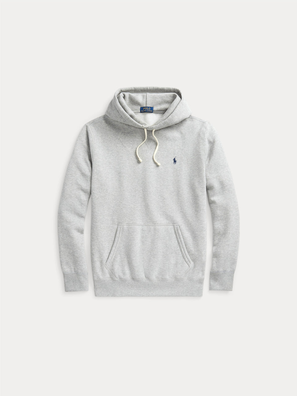 RALPH LAUREN Felpa con Cappuccio Grigio Economico