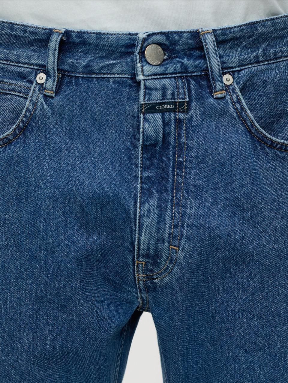CLOSED Jeans Regular Gamba Dritta Cooper True Blu Medio In Vendita