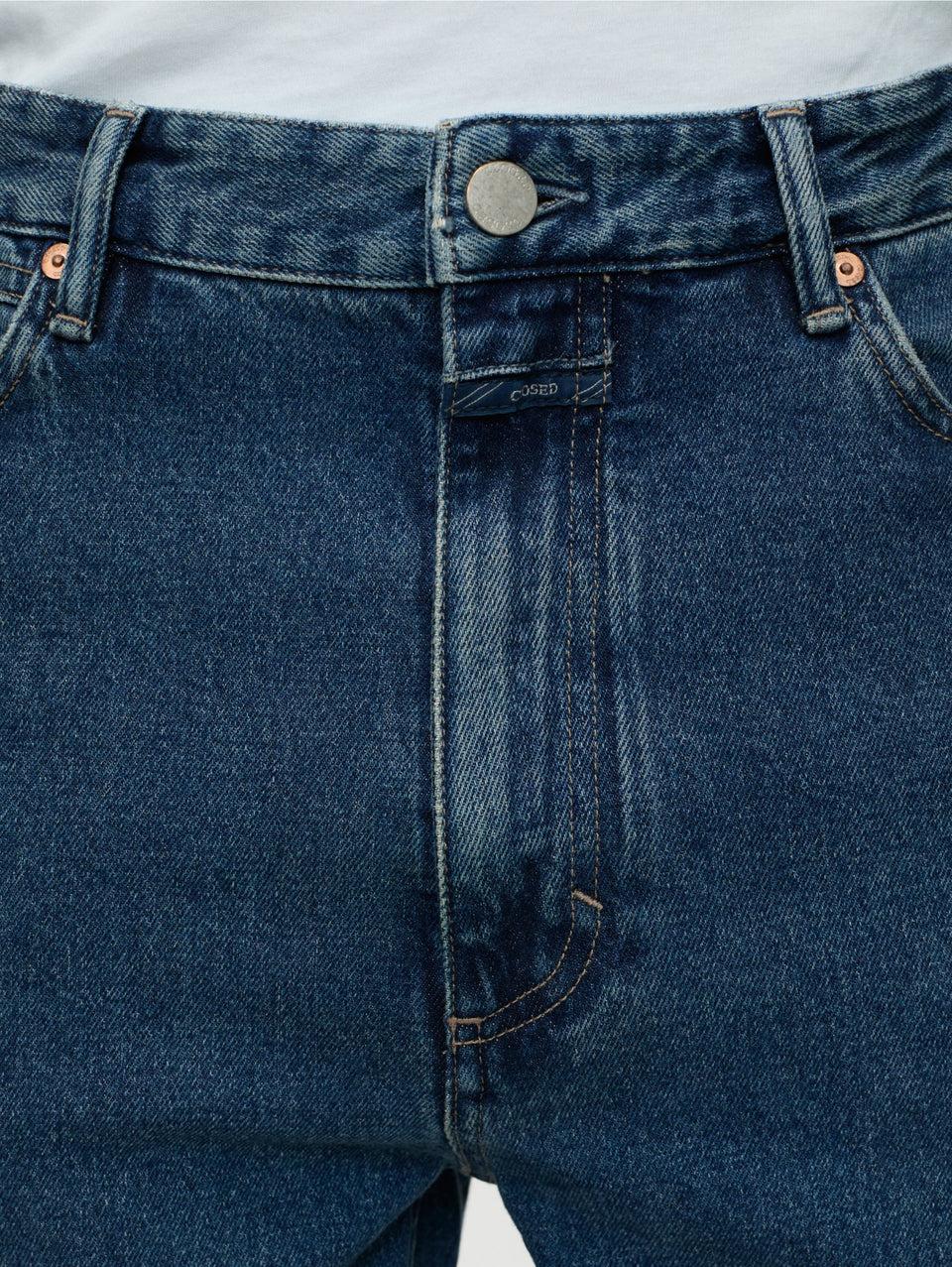 CLOSED Jeans Cinque Tasche con Vita Bassa Blu Saldi
