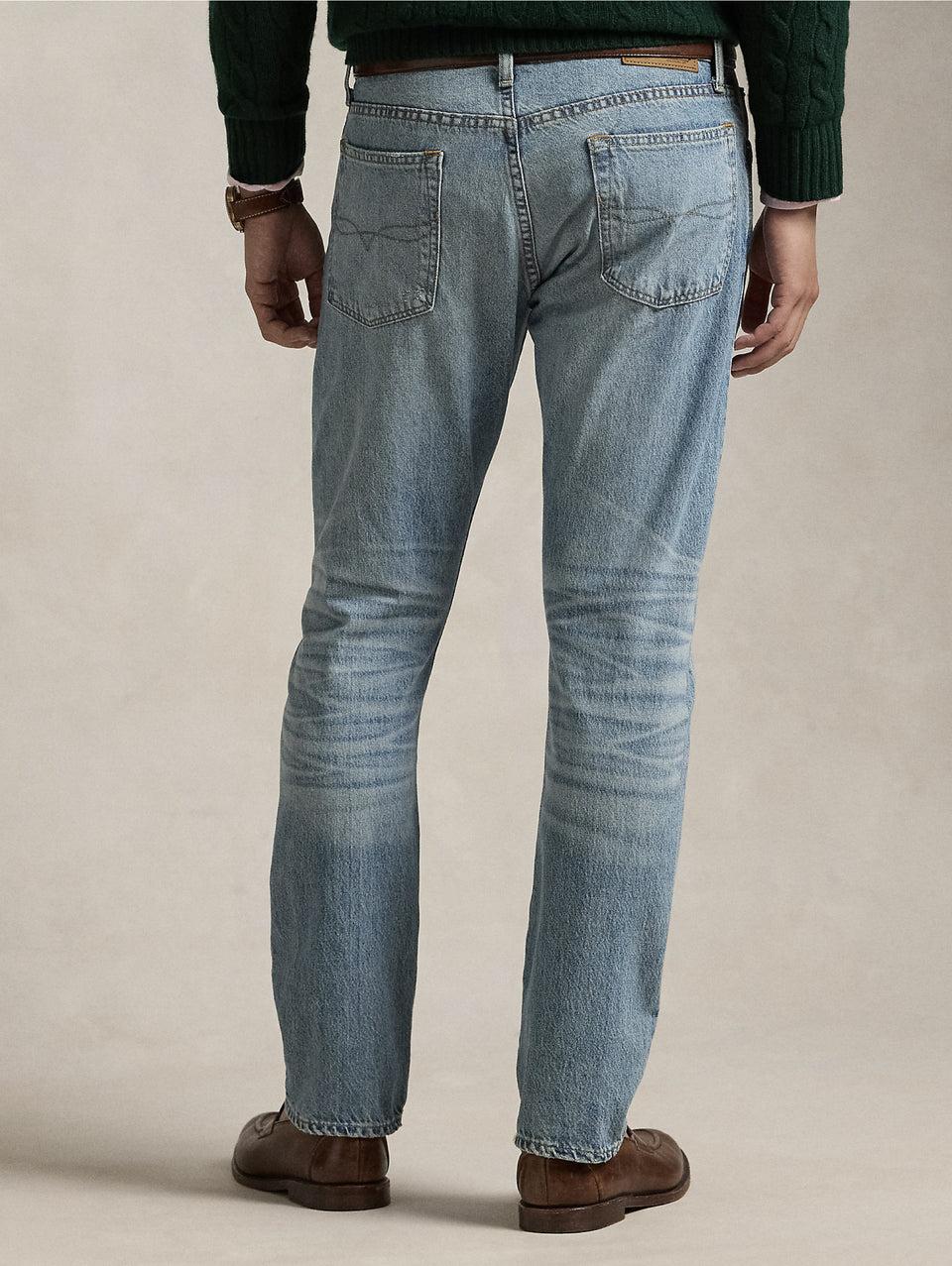 RALPH LAUREN Jeans Parkside con Effetto Invecchiato Blu Vendita Calda