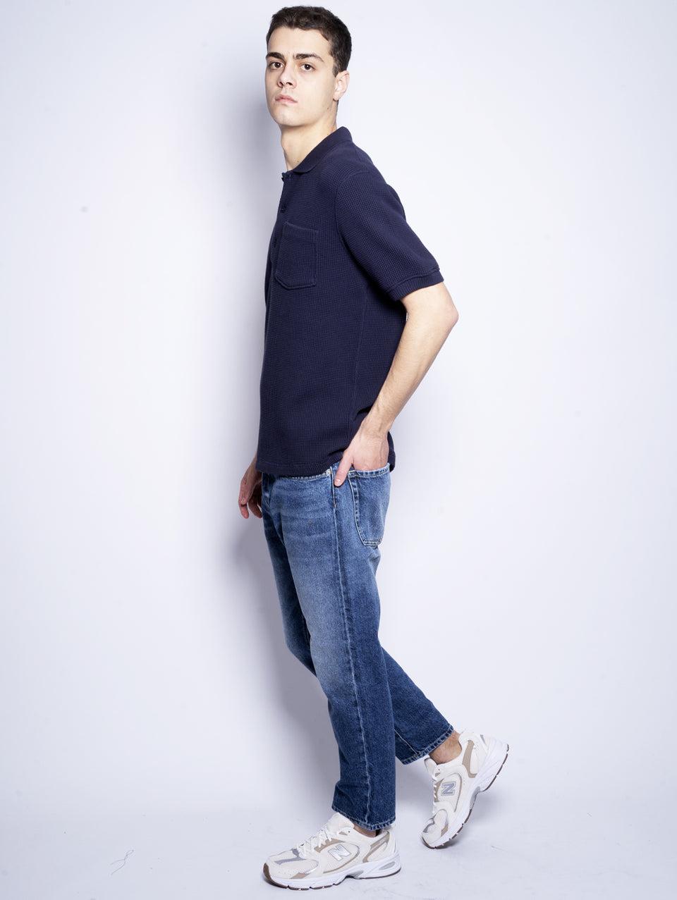 ICON DENIM Jeans Josh Gamba Dritta Blu Nuova