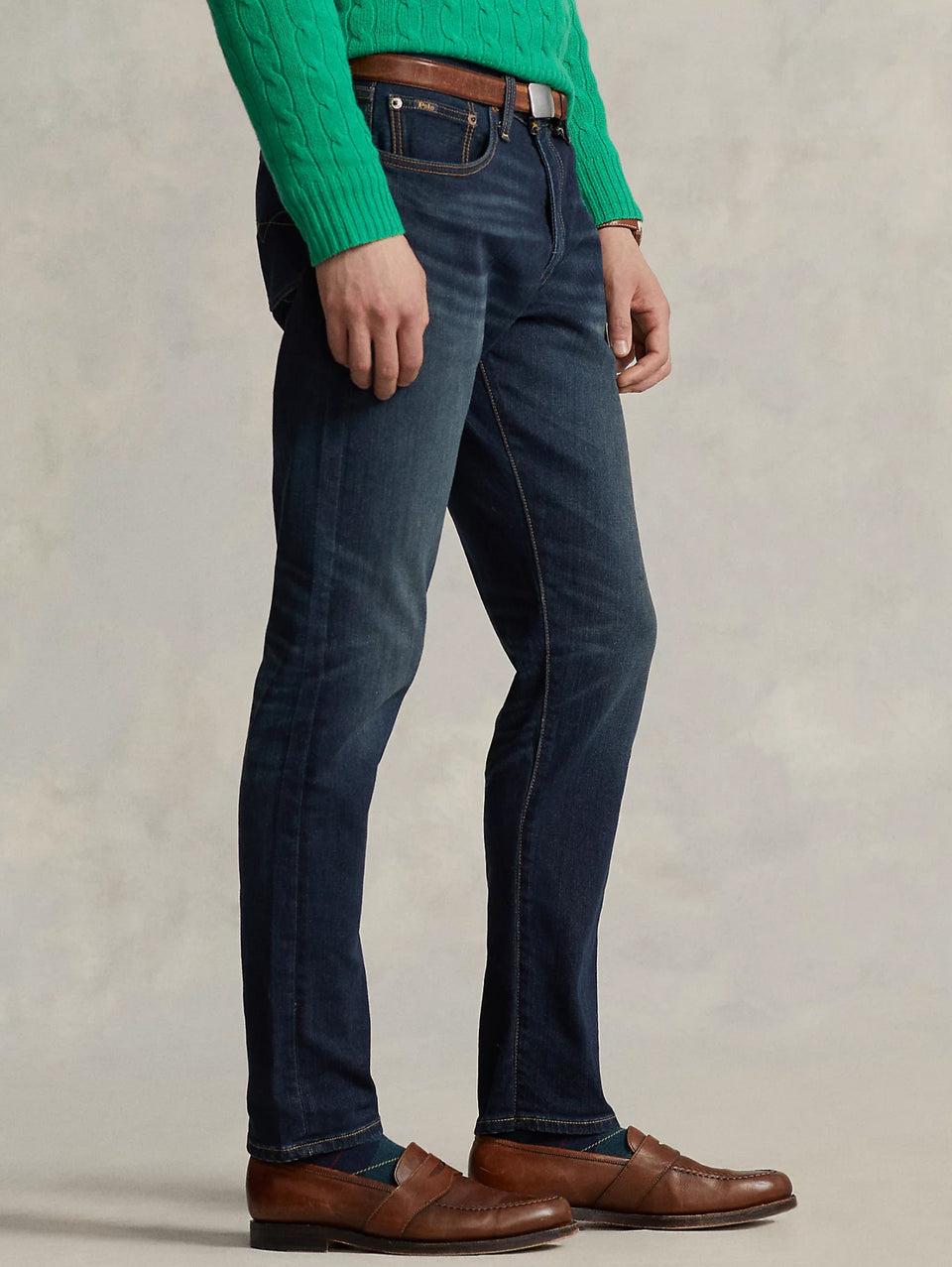RALPH LAUREN Jeans Slim Sullivan Blu Scuro Prezzo di fabbrica