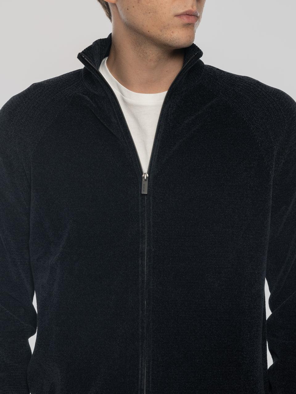 RRD Cardigan in Ciniglia Rasata Blu Promozione