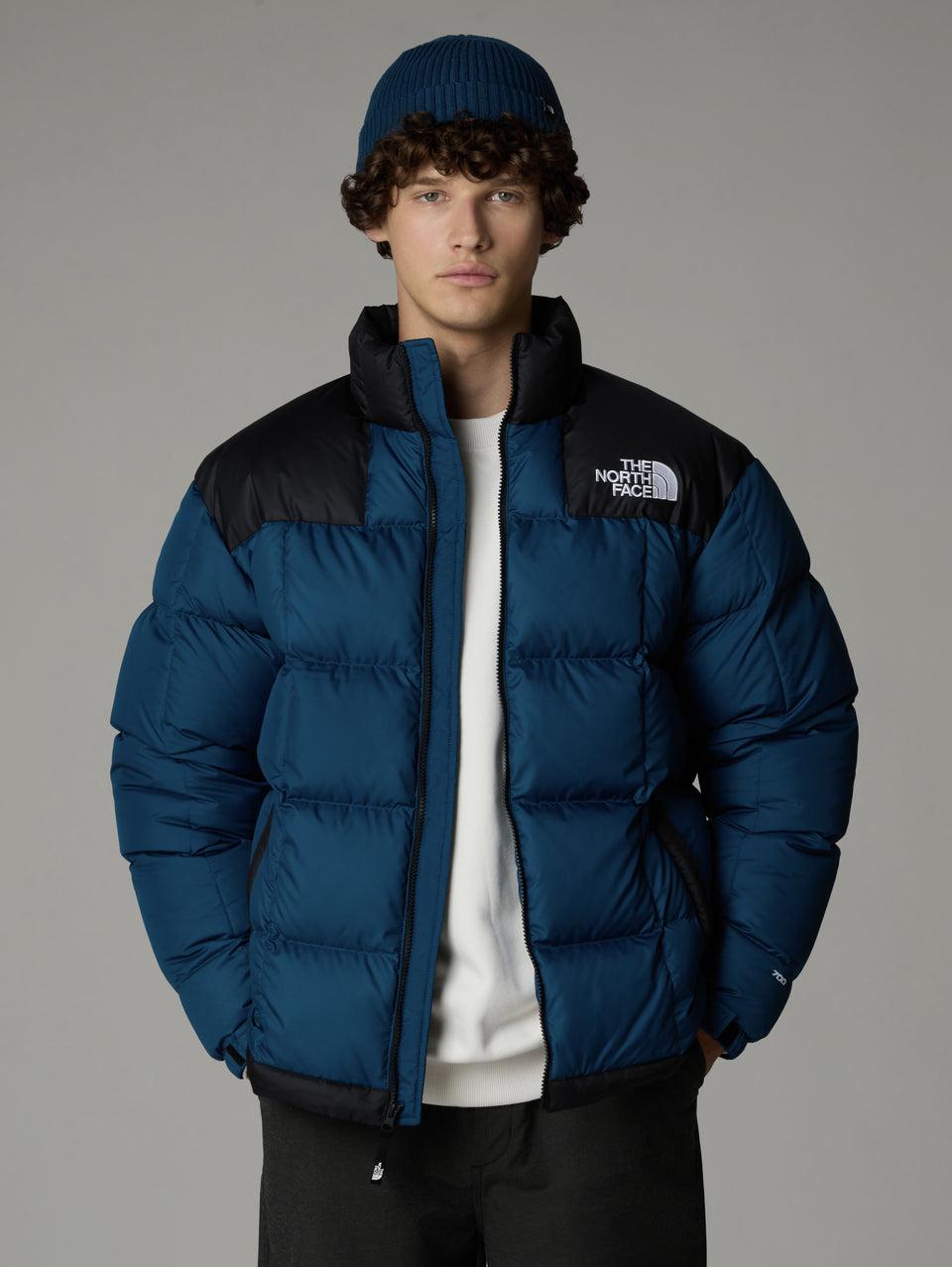 THE NORTH FACE Giaccone Corto Trapuntato in Piuma Lhotse Petrolio Sottocosto
