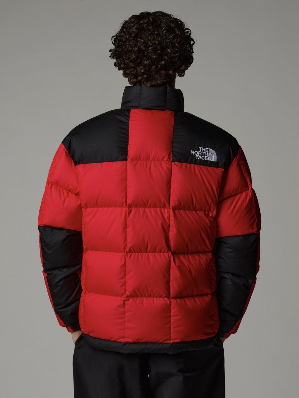 THE NORTH FACE Giaccone Corto Trapuntato in Piuma Lhotse Rosso In Vendita