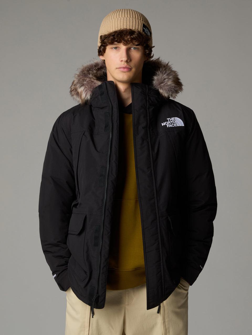 THE NORTH FACE Parka McMurdo con Cappuccio Rimovibile Nero Saldi