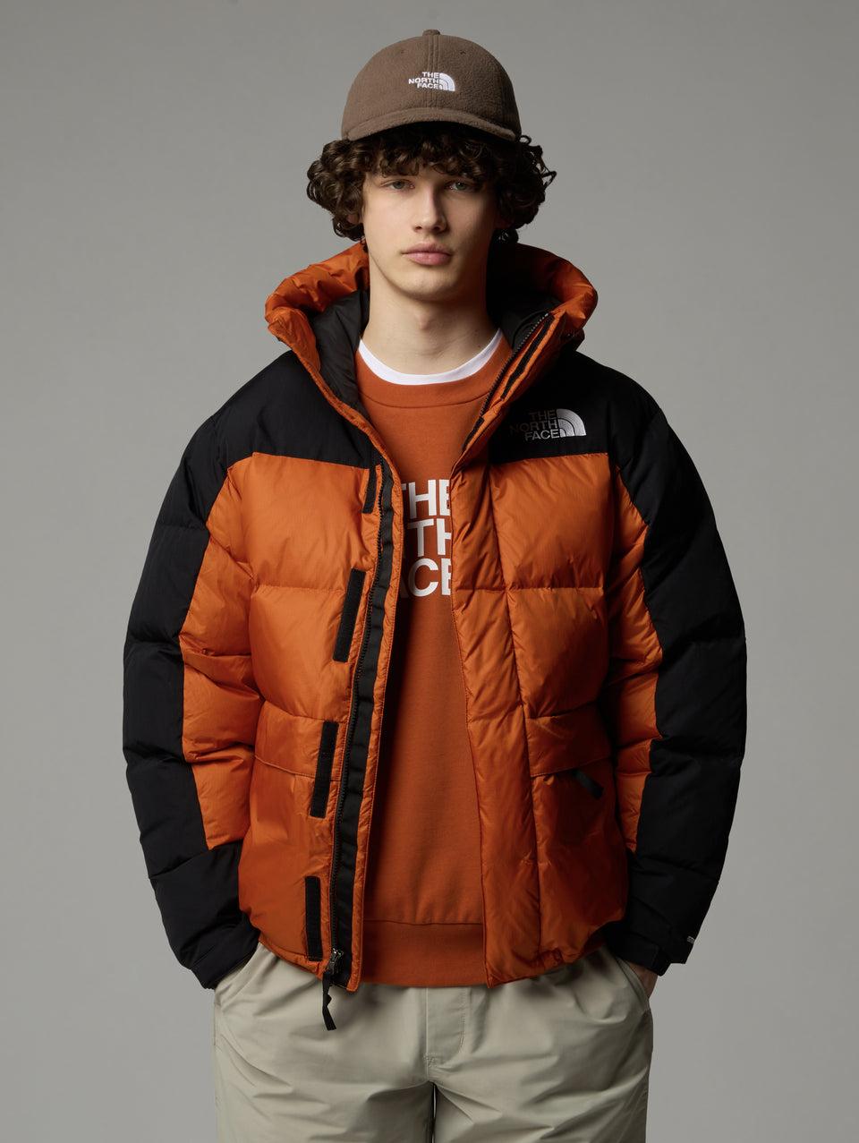 THE NORTH FACE Piumino con Cappuccio Color Block Himalayan Terra/Nero Offerte