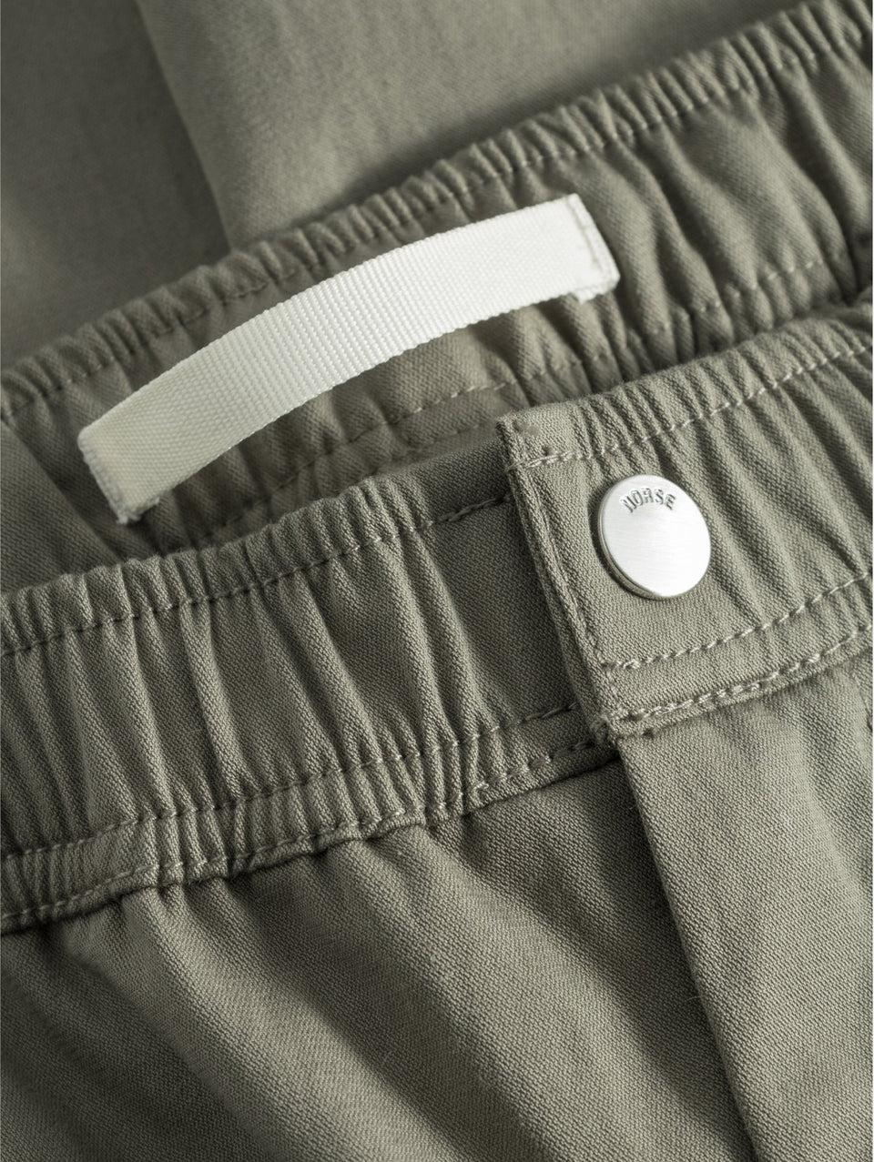 NORSE PROJECTS Pantaloni con Coulisse in Micro Twill Verde Acquista Ora