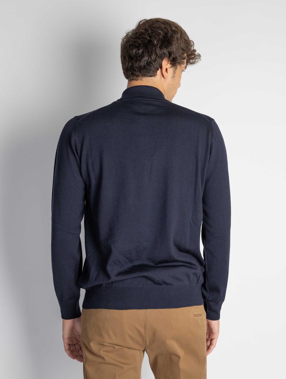 ALPHA STUDIO Polo Manica Lunga Blu Novità