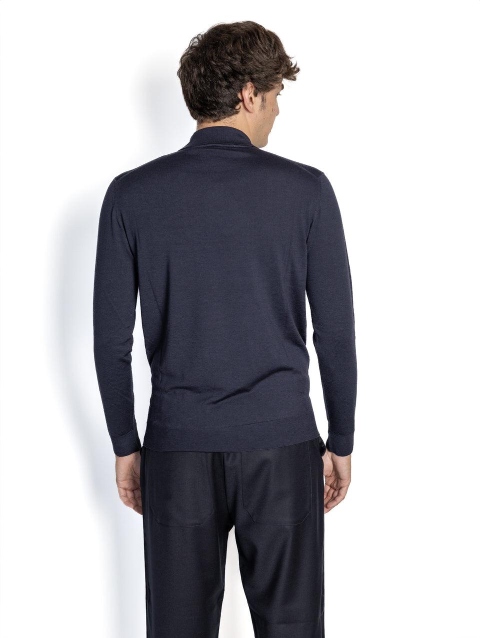 BARENA VENEZIA Polo in Maglia Blu Presa