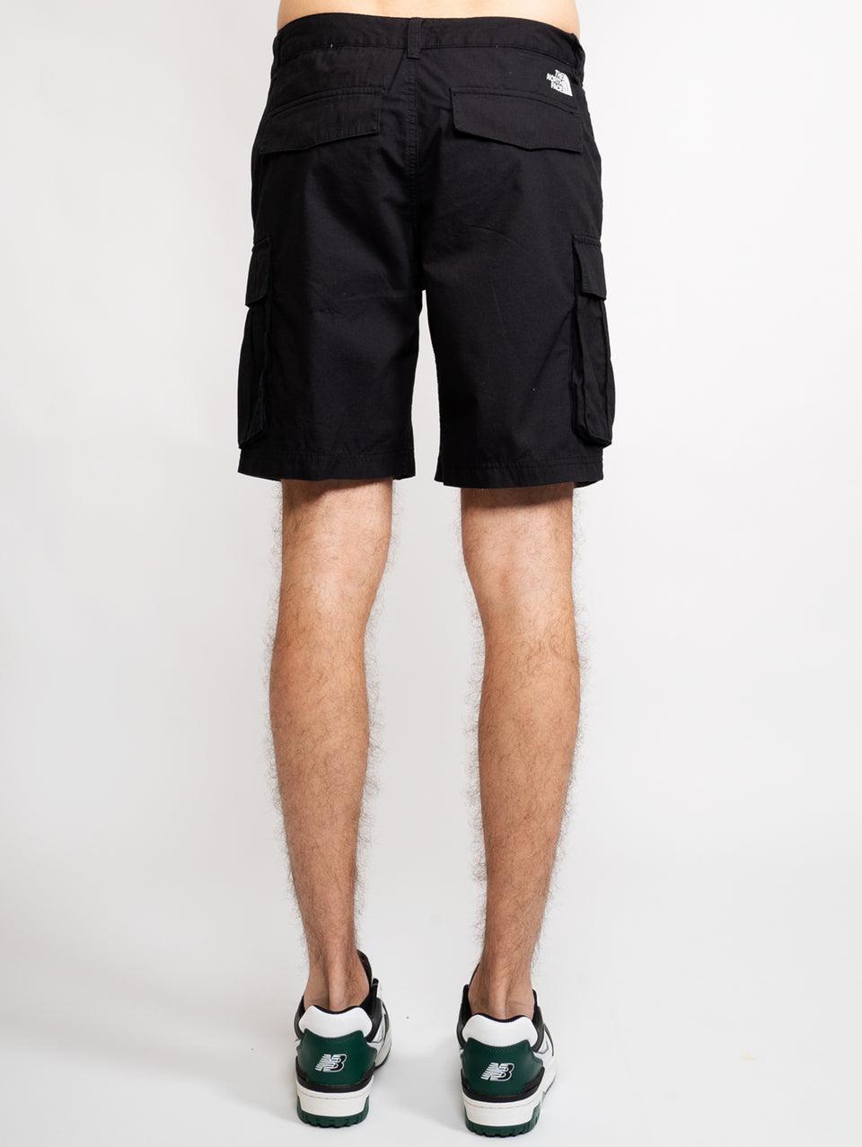 THE NORTH FACE Shorts Cargo in Cotone Ripstop Nero Italia