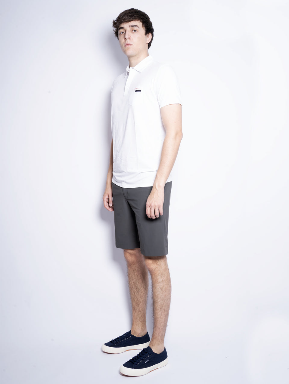 RRD Bermuda in Tessuto Stretch Bosco Nuovo