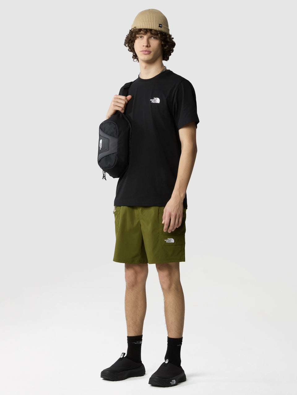 THE NORTH FACE T-shirt Regular Fit con Logo Nero Soddisfazione Garantita