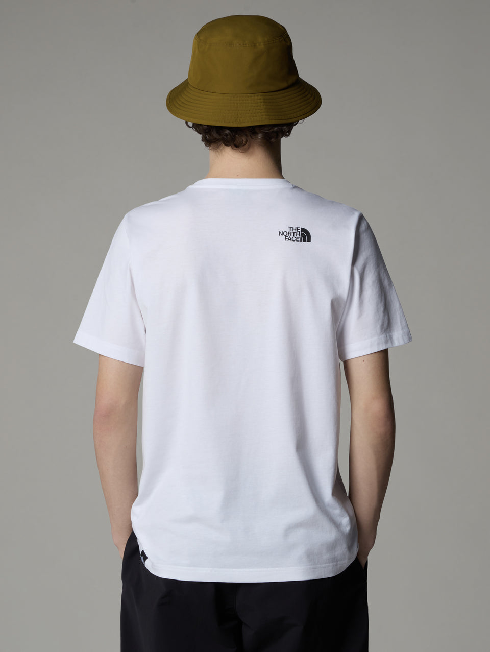 THE NORTH FACE T-shirt Regular Fit con Logo Bianco Qualità Garantita