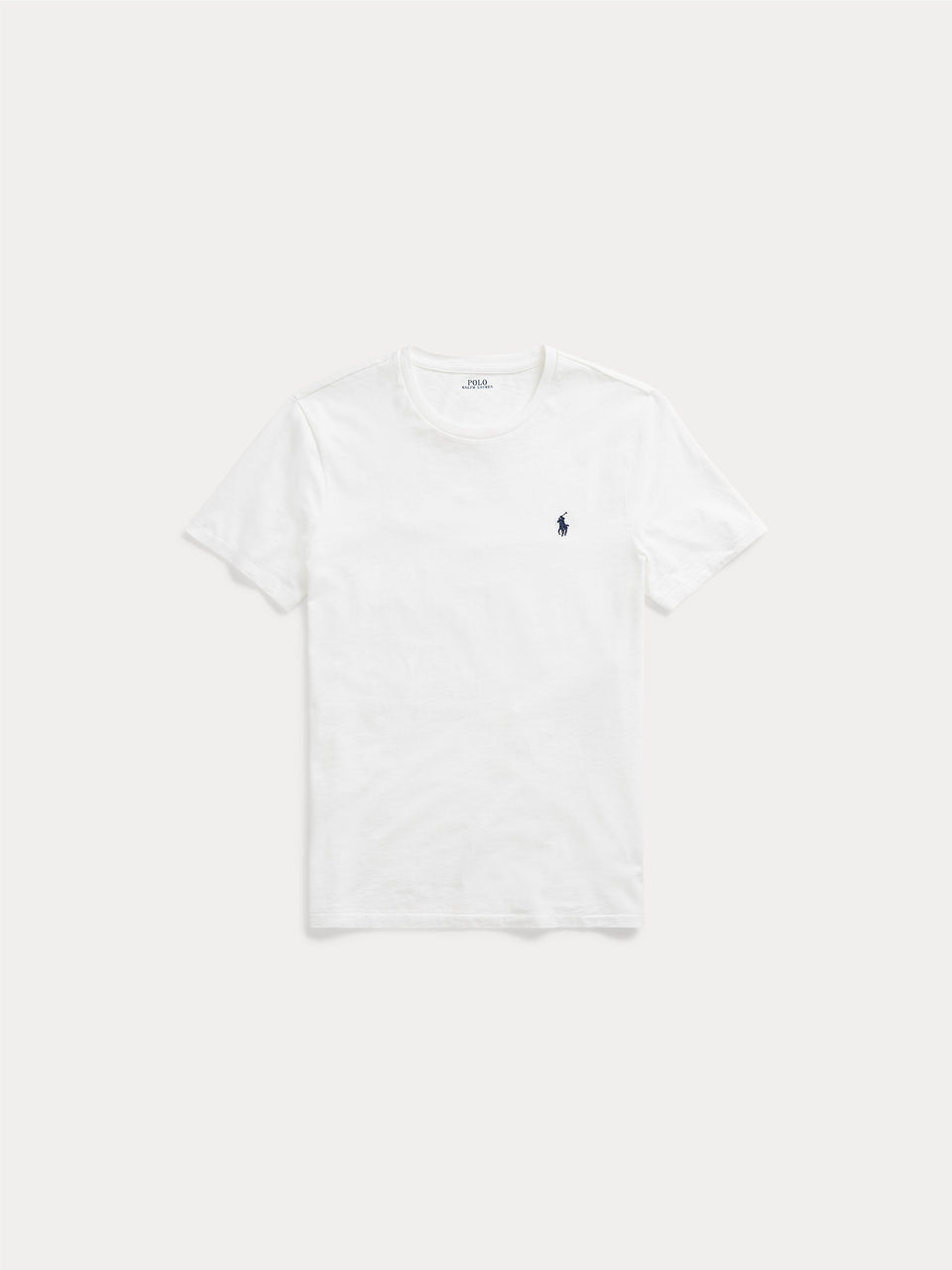 RALPH LAUREN T-shirt in Cotone Basica Bianca Consegna Veloce