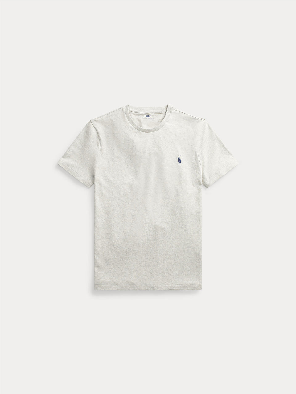 RALPH LAUREN T-shirt in Cotone Basica Grigio Promozione Limitata