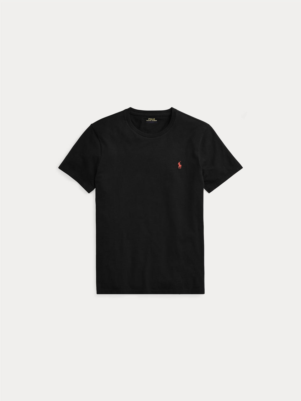 RALPH LAUREN T-shirt in Cotone Basica Nero Fino Al -60%