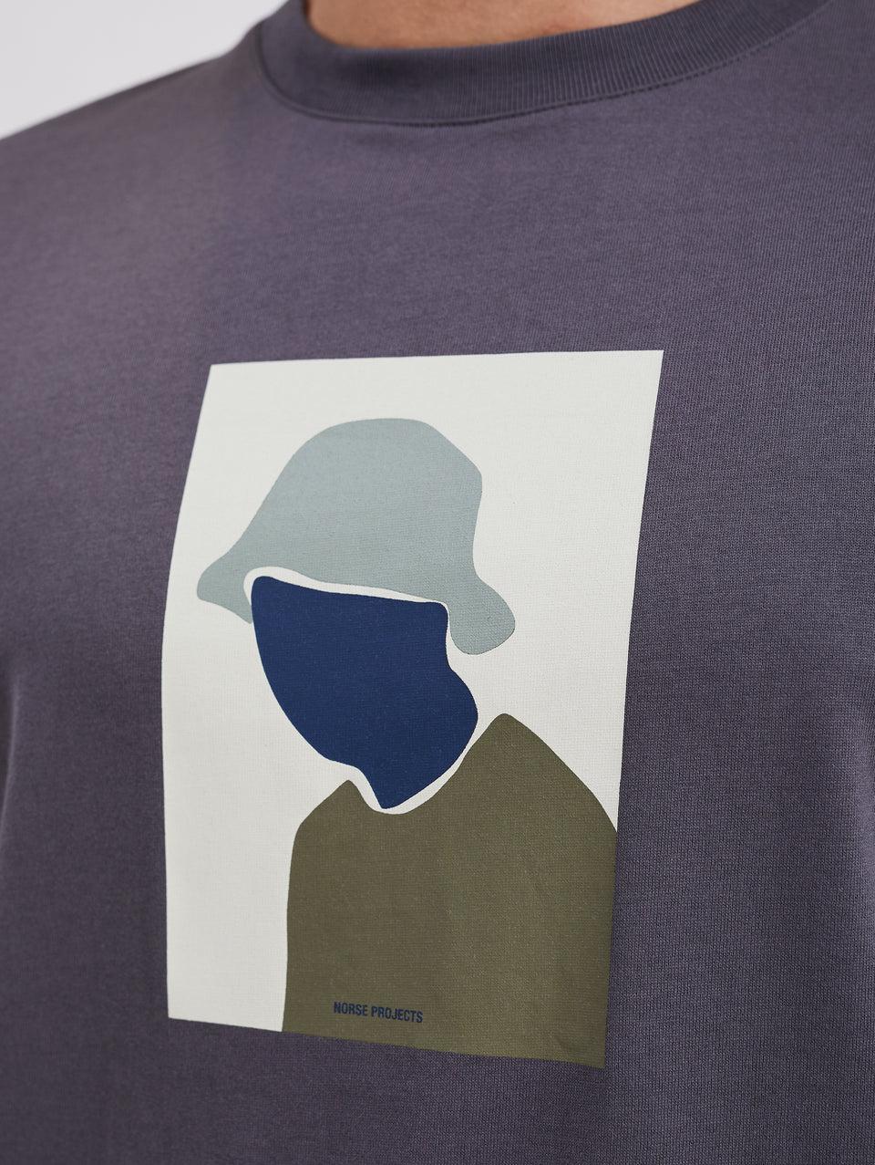 NORSE PROJECTS T-shirt con Stampa Serigrafata Grigio Shopping Online
