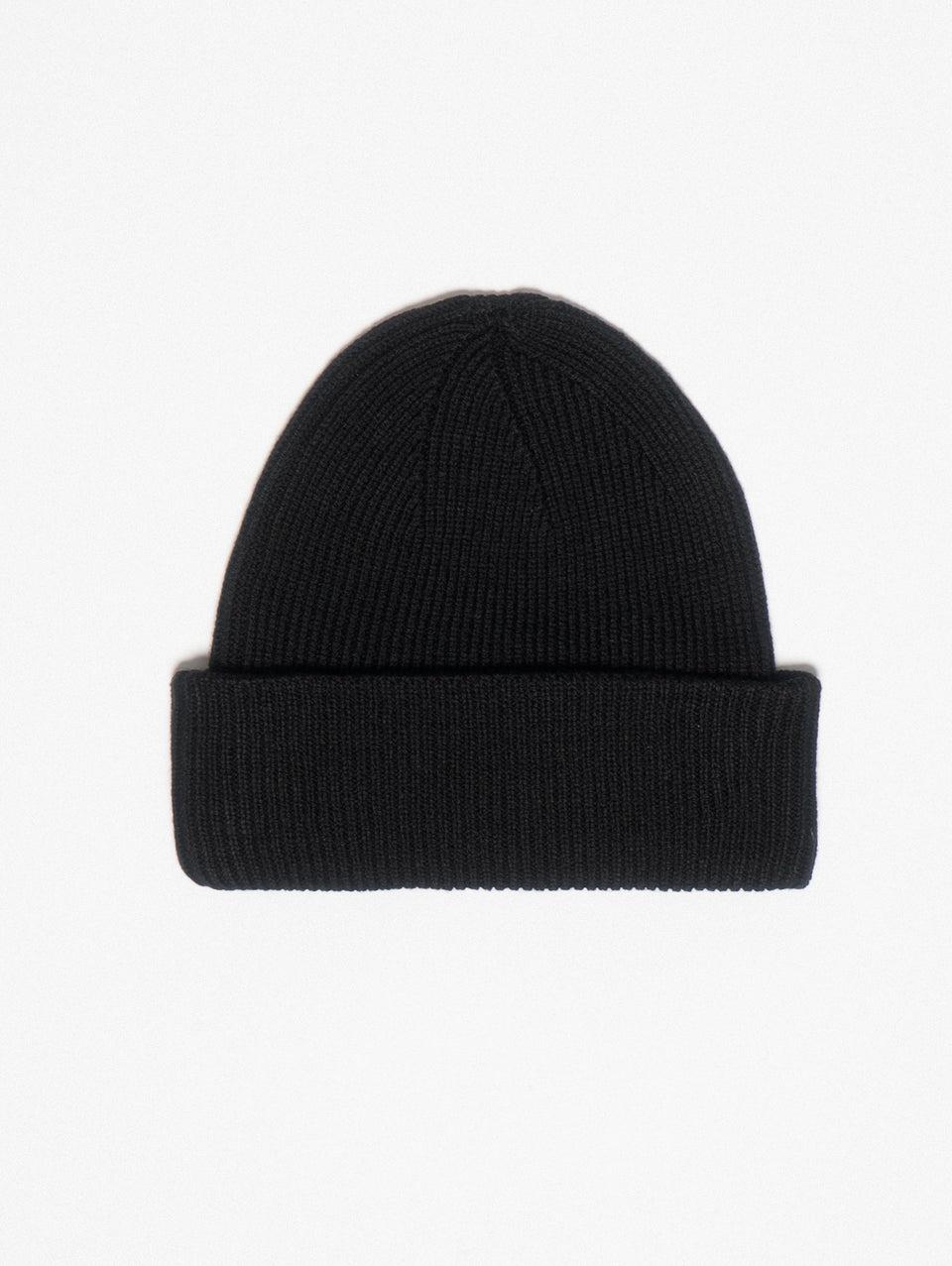AFTER LABEL Cappello a Coste con Logo Nero Offerte
