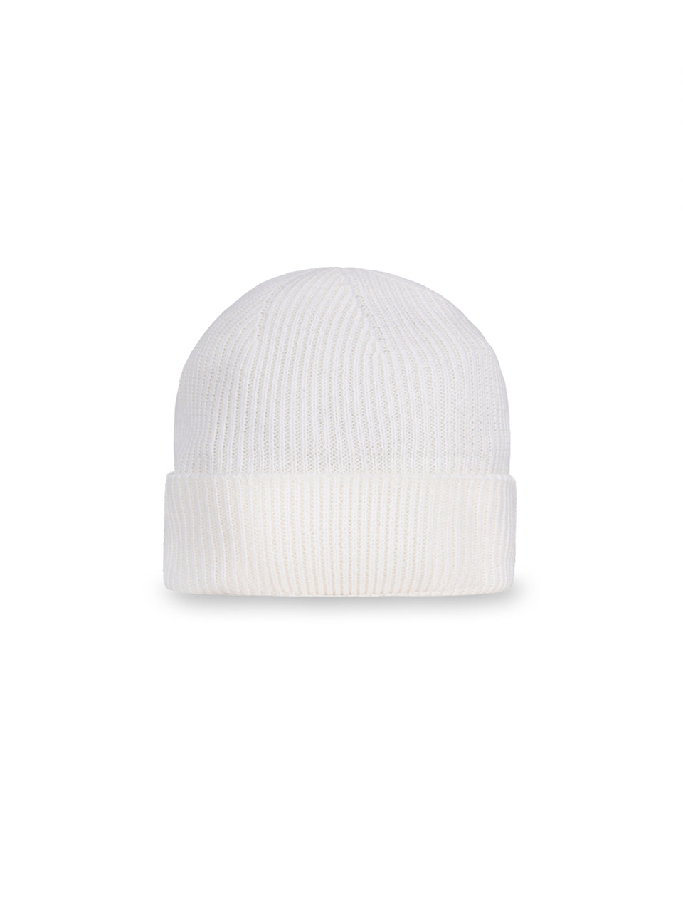 AFTER LABEL Cappello a Coste con Logo Panna Black Friday