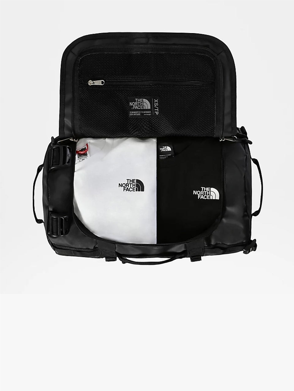 THE NORTH FACE Borsone in Nylon Laminato XS Nero Offerta natalizia