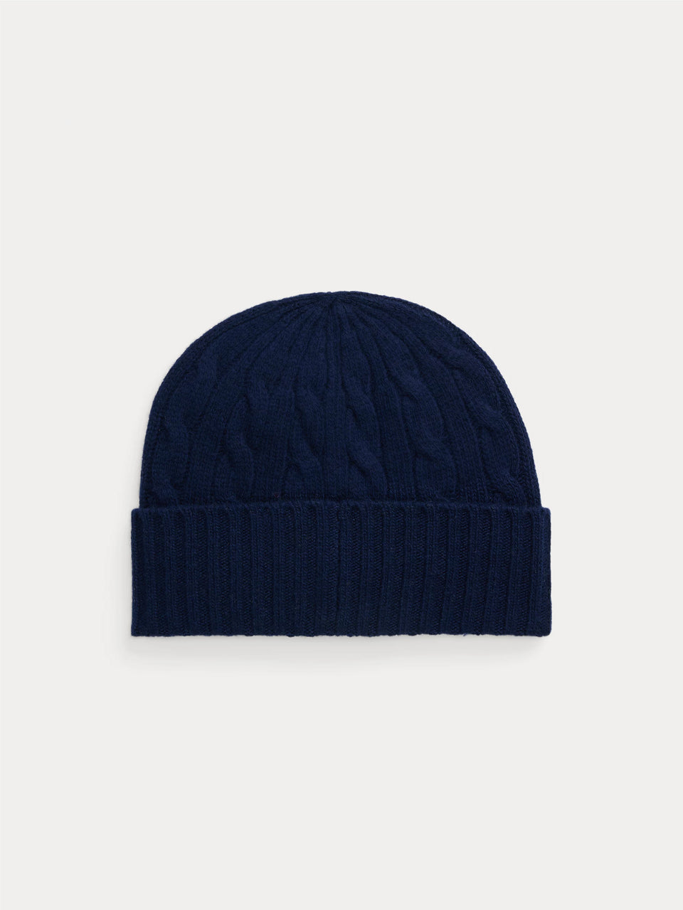 RALPH LAUREN Cappello in Lana a Trecce Blu Shopping Online