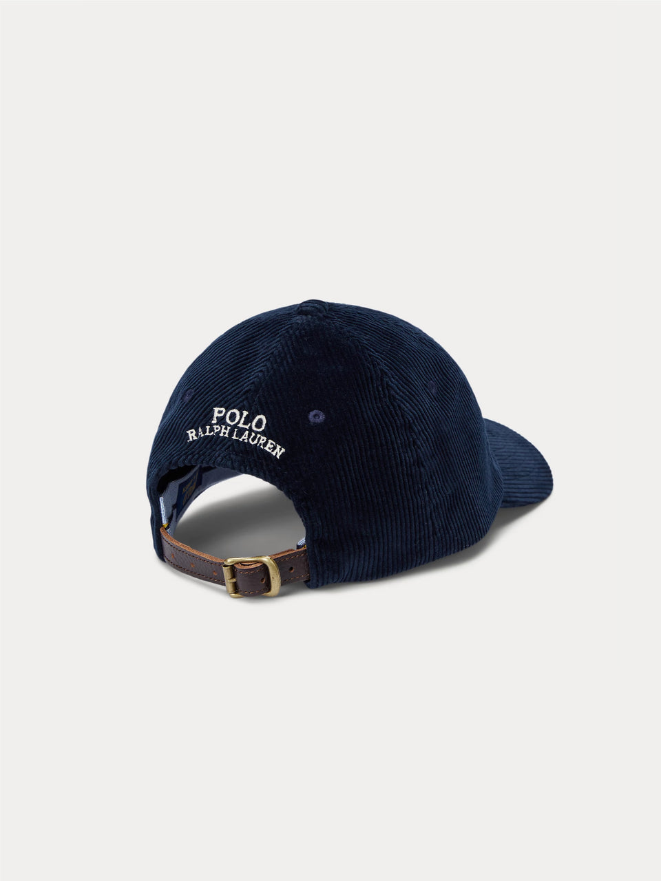RALPH LAUREN Cappello in Velluto a Coste Blu Novità