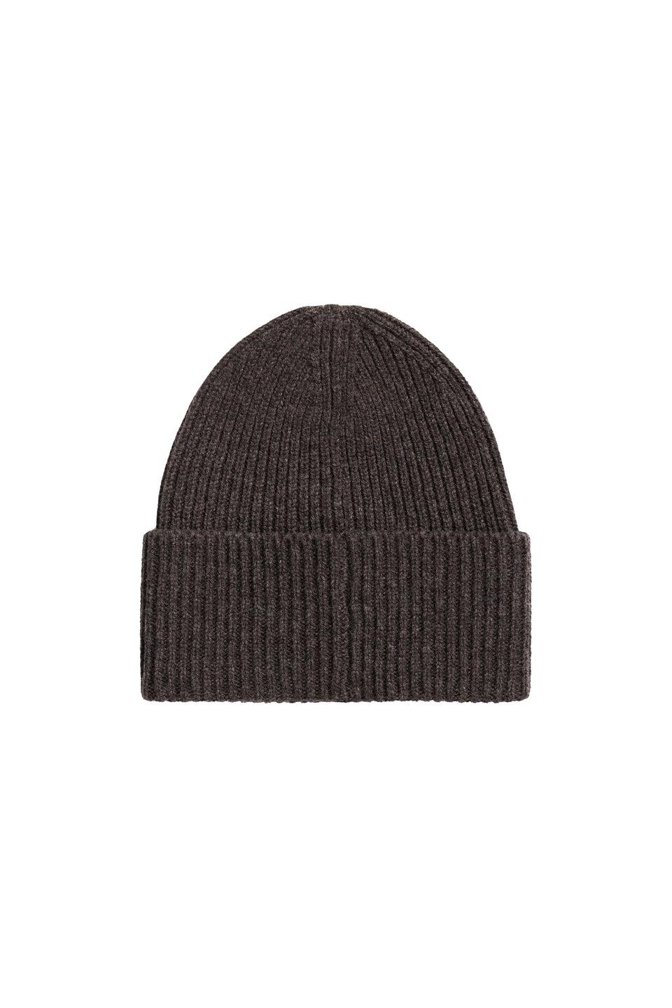 NORSE PROJECTS Capello Beanie in Lana Merinos Marrone Ultimo giorno