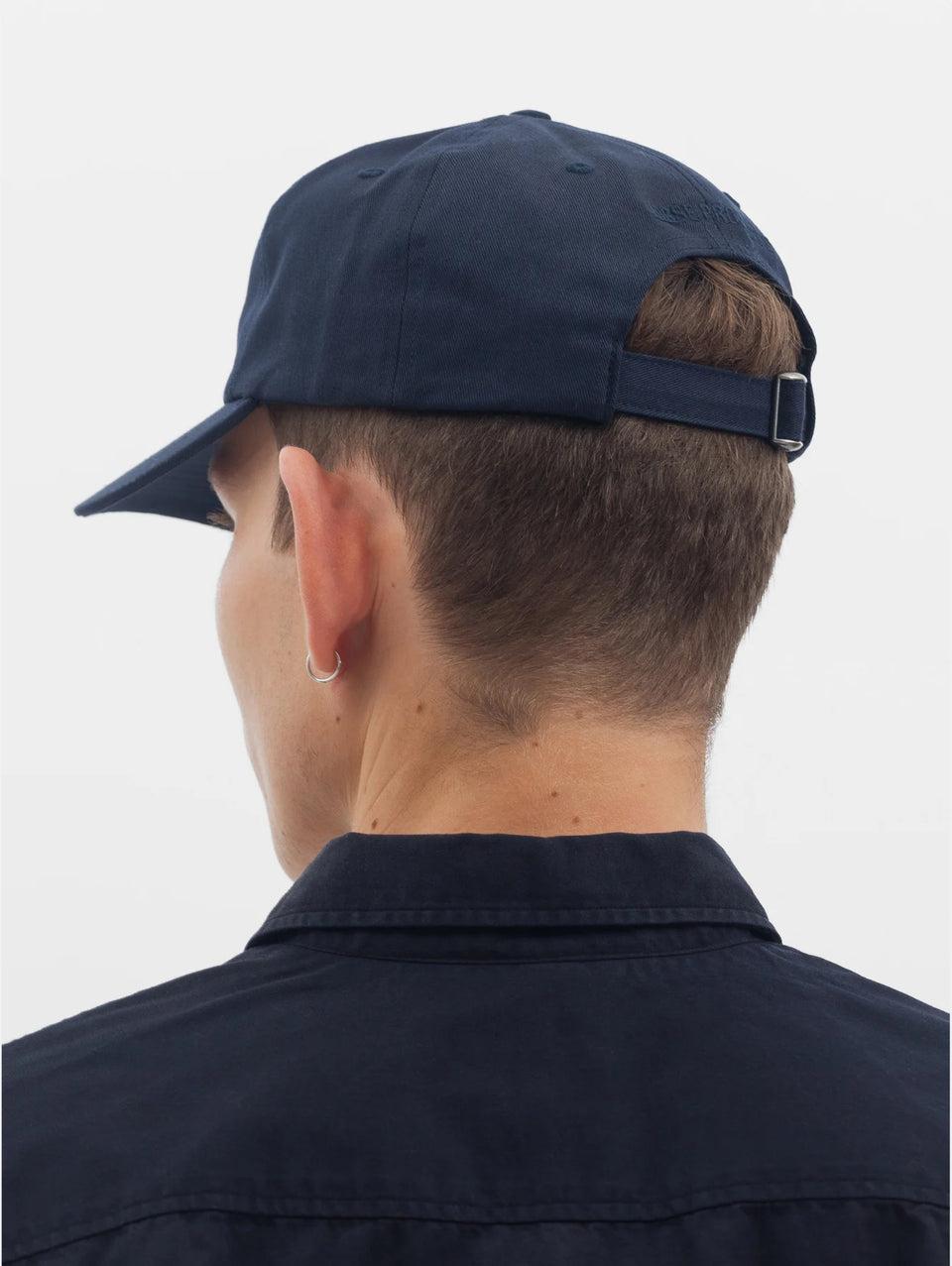 NORSE PROJECTS Cappello con Visiera in Cotone Blu Promozione temporanea