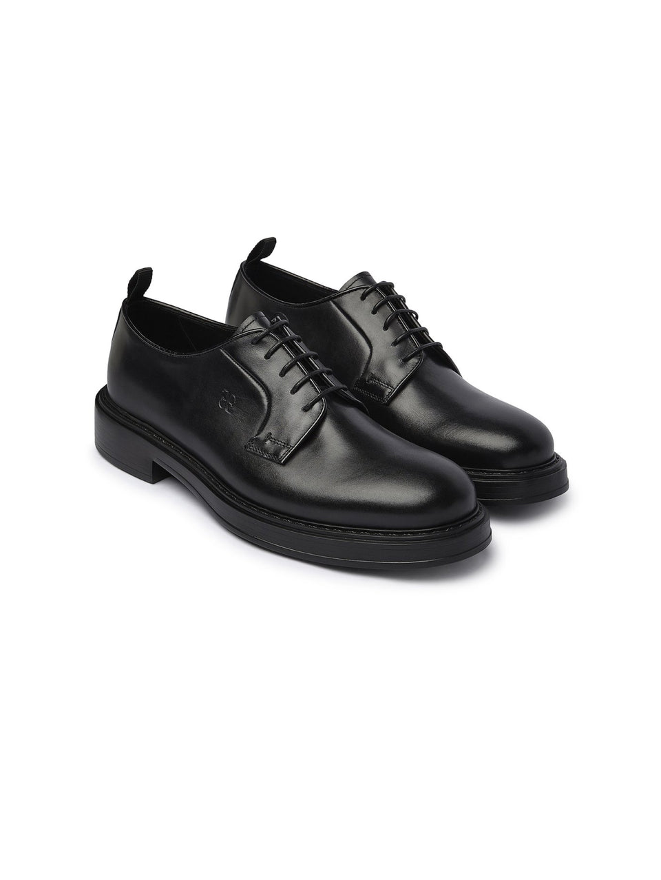 FABI Derby in Pelle Liscia con Suola in Eva Nero Italia