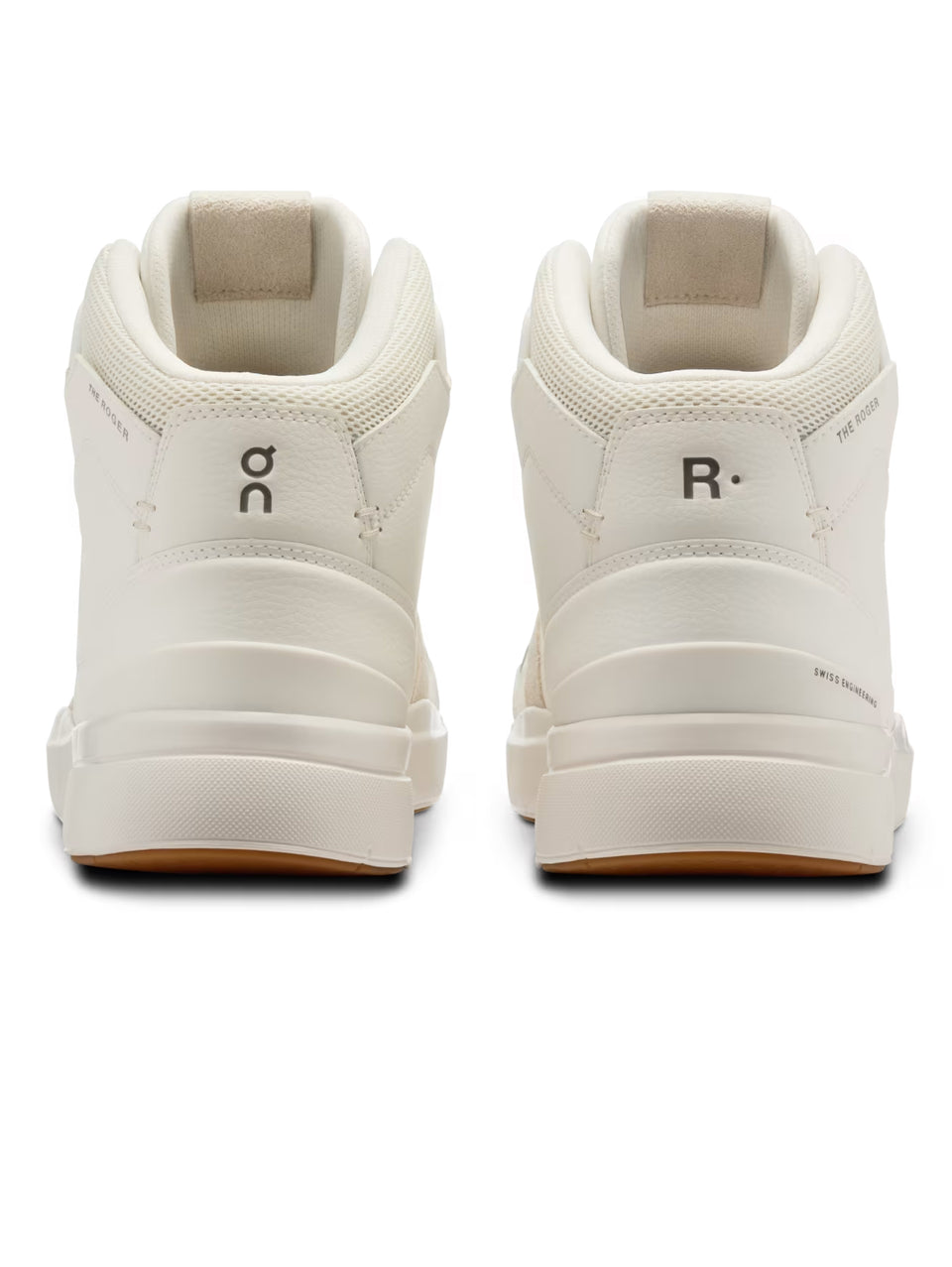 ON RUNNING Sneakers Alte The Rogers Clubhouse Mid Bianco/Sabbia Promozione Limitata