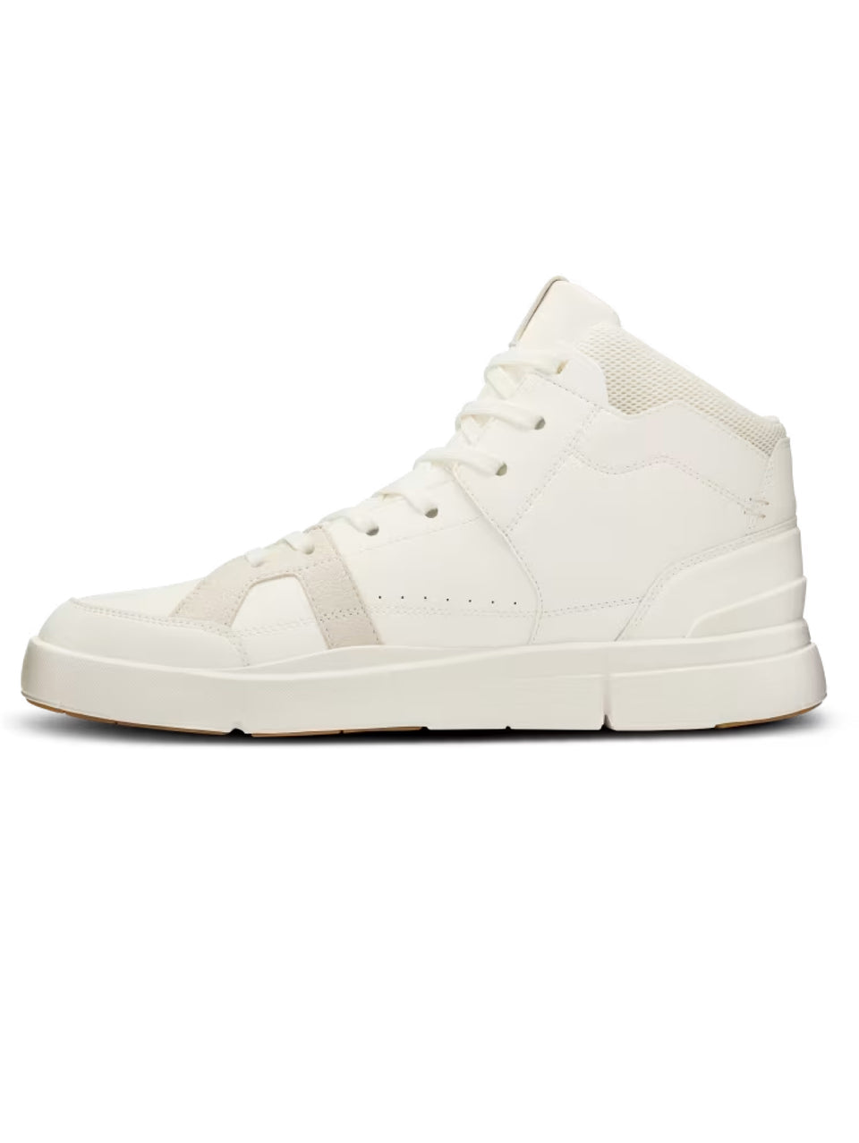 ON RUNNING Sneakers Alte The Rogers Clubhouse Mid Bianco/Sabbia Promozione Limitata