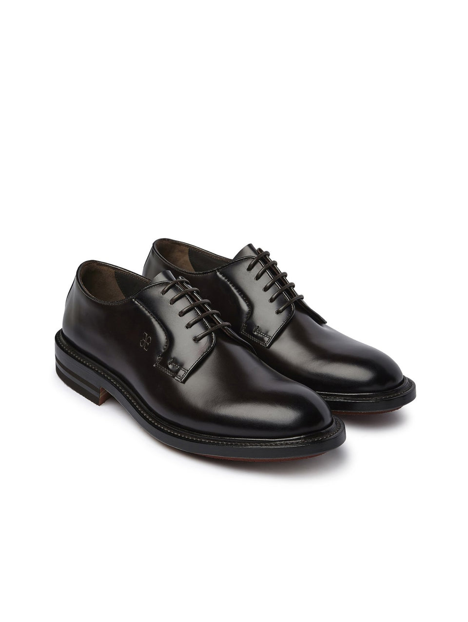 FABI Stringata con Suola Frex Goodyear Testa di Moro Smaltimento dello stoccaggio