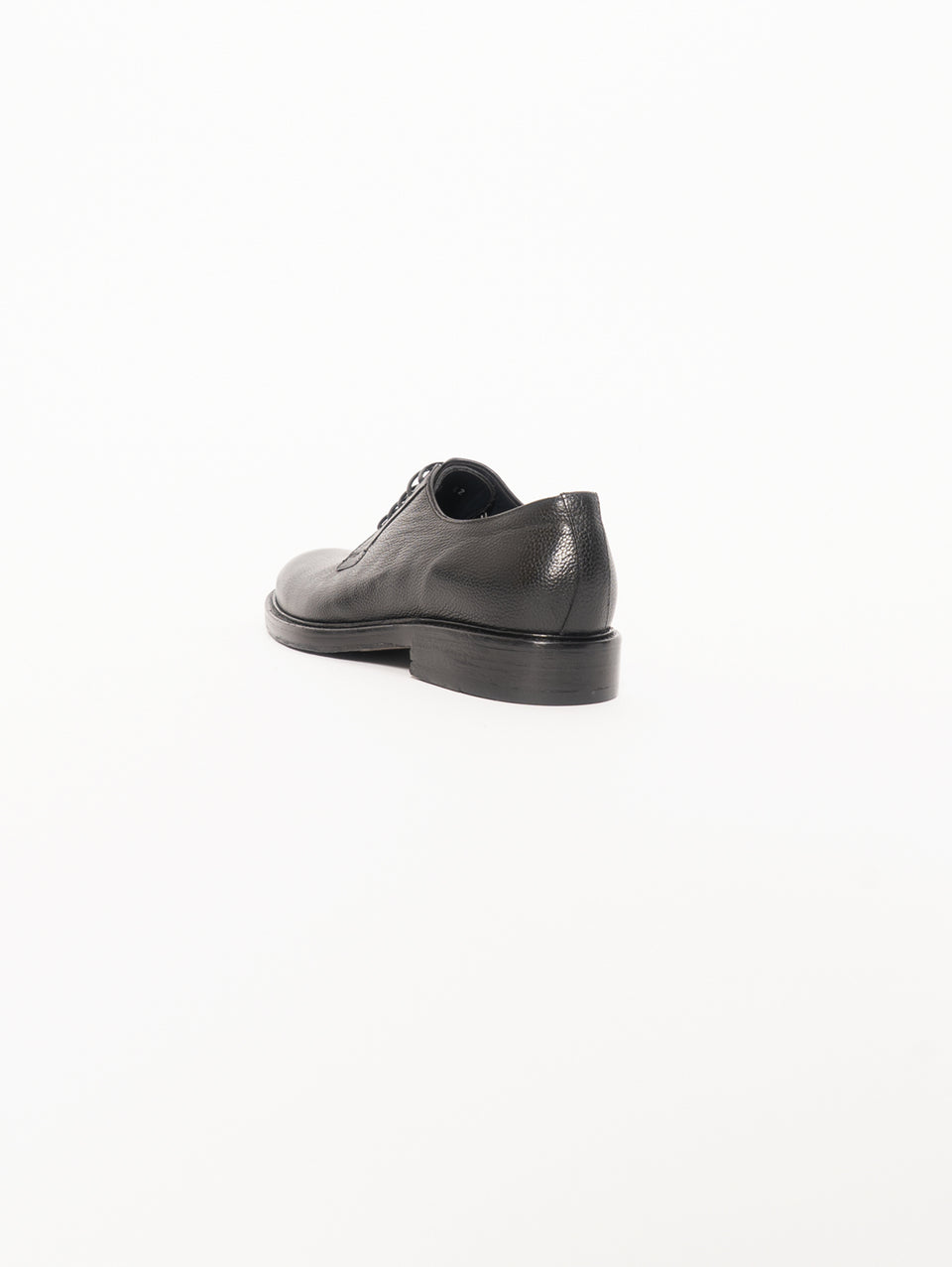 SEBOY'S Derby Classica in Pelle Martellata Nero Offerta migliore