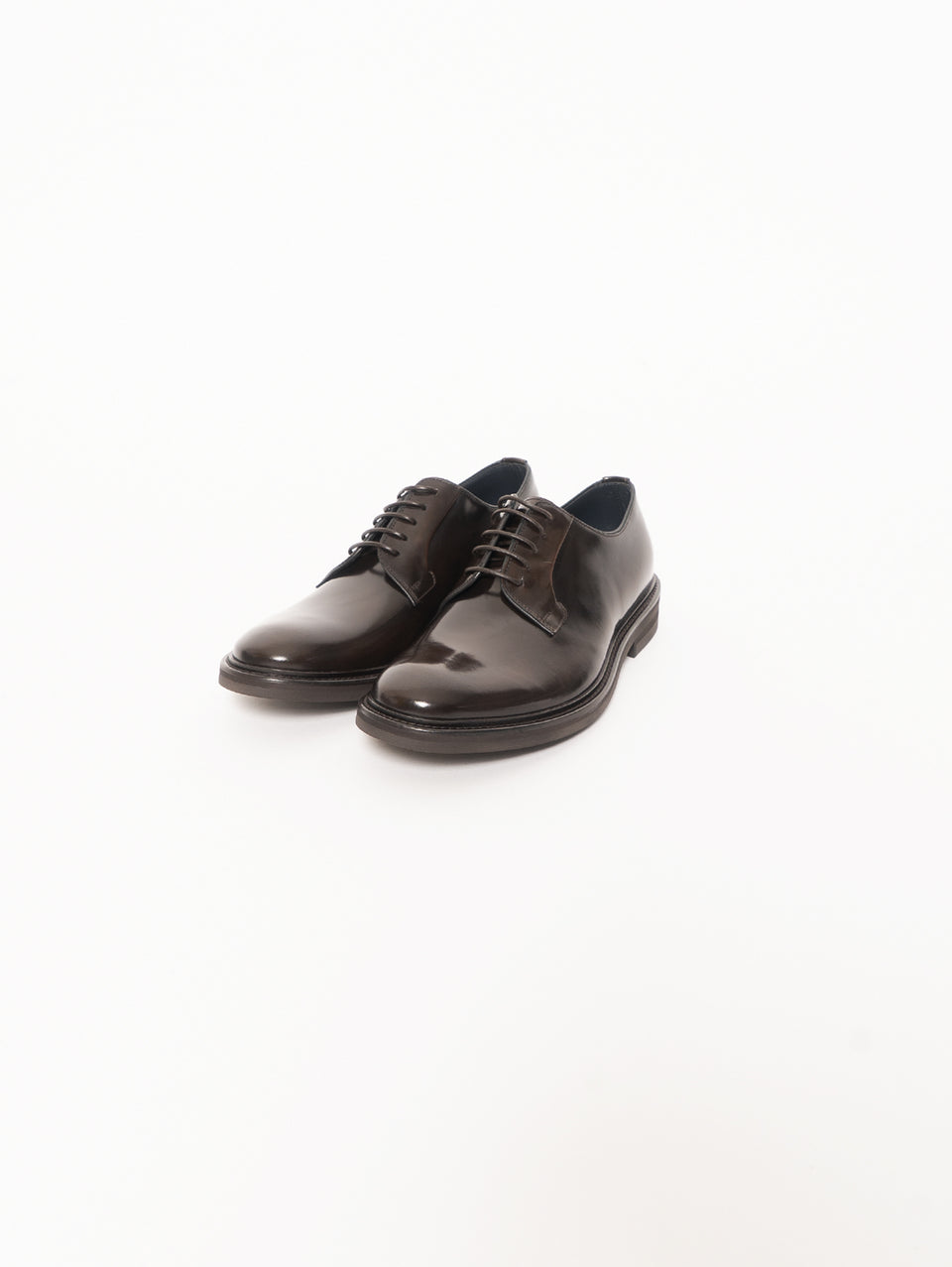 SEBOY'S Derby Classica con Suola in Gomma Testa di Moro Latest fashion