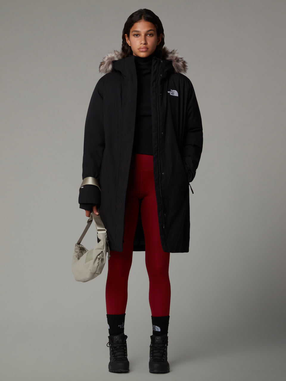 THE NORTH FACE Parka Arctic con Tecnologia DryVent Nero Super Saving Price