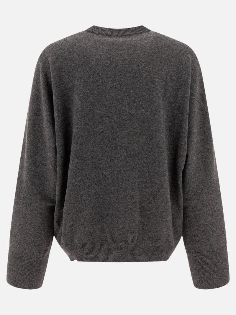 Vietti Brunello Cucinelli Maglione in cashmere con monili Moda