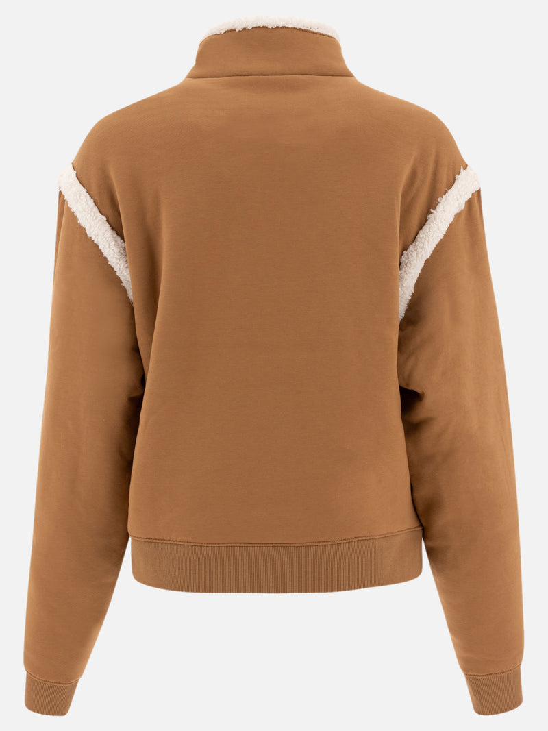 Vietti Ugg Felpa con mezza zip "Lydi" Nuovo
