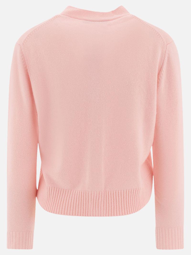 Vietti Maison Kitsuné Cardigan con ricamo "Fox Head" Spedizione Gratuita
