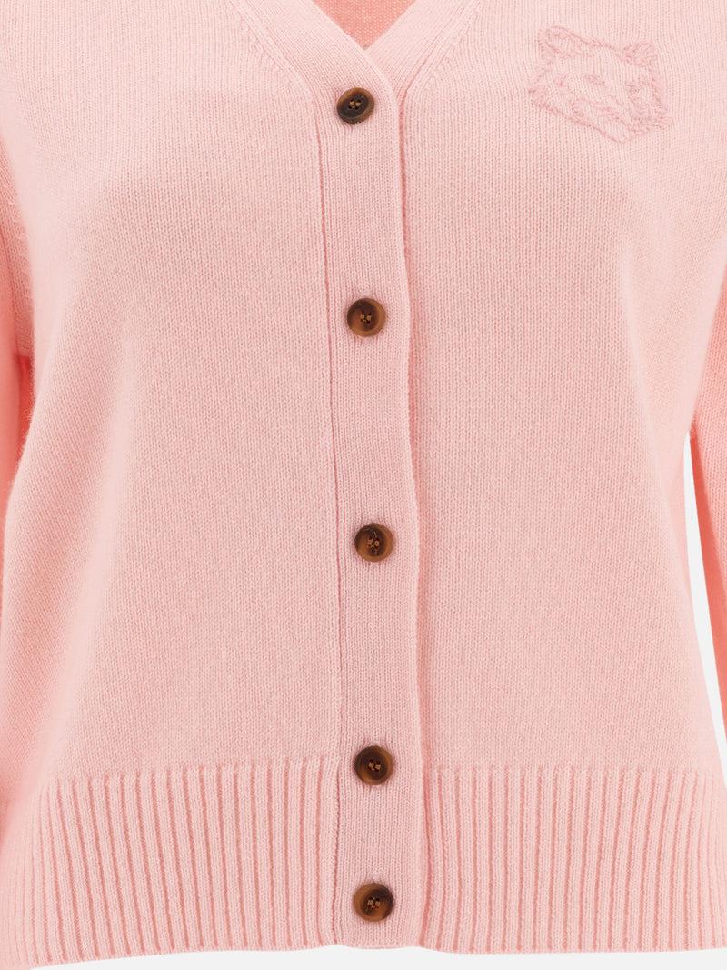 Vietti Maison Kitsuné Cardigan con ricamo "Fox Head" Spedizione Gratuita