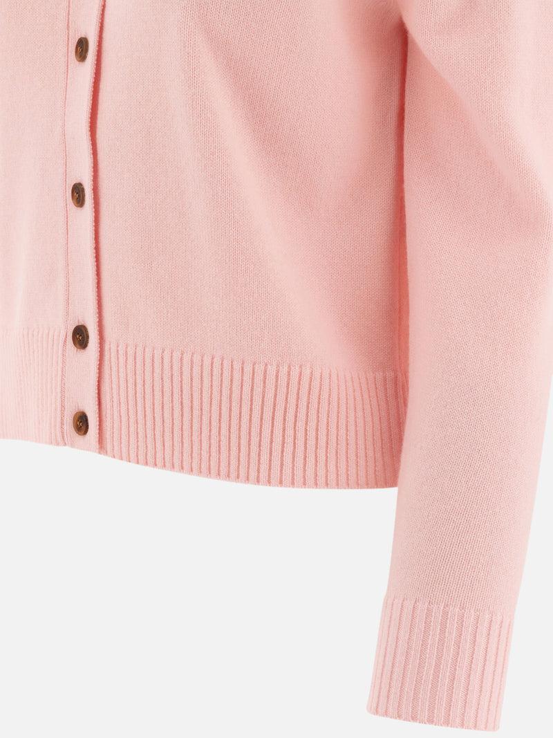 Vietti Maison Kitsuné Cardigan con ricamo "Fox Head" Spedizione Gratuita