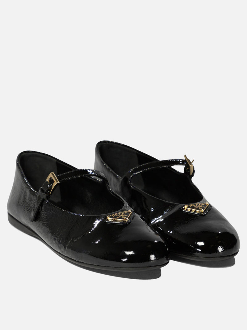 Vietti Prada Ballerine in vernice Qualità Garantita