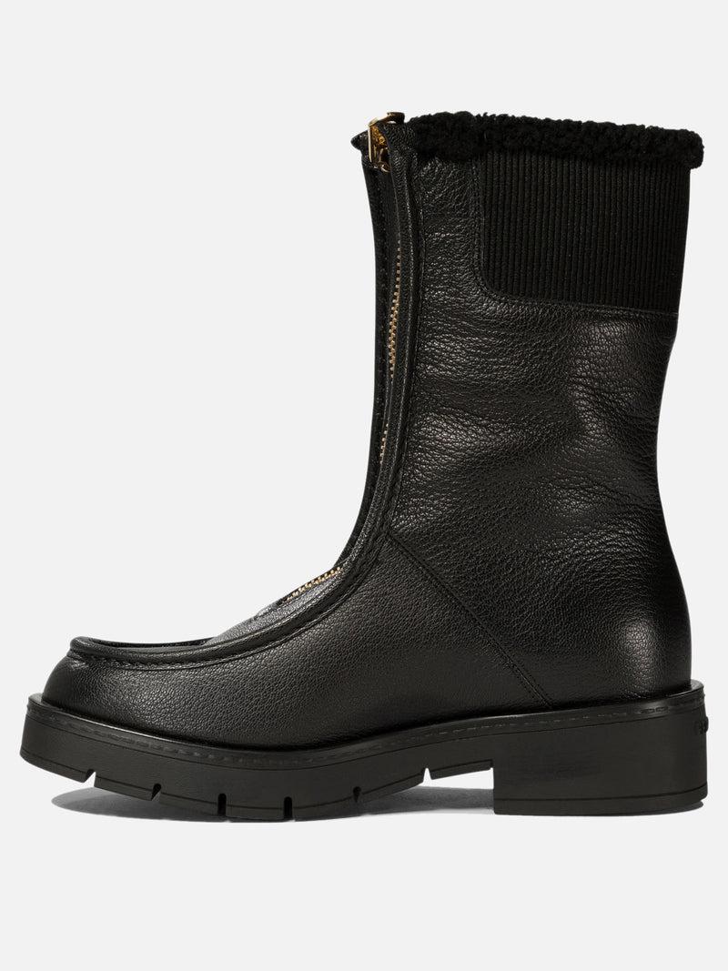 Vietti Ferragamo Stivaletti "Montse Fur" Outlet