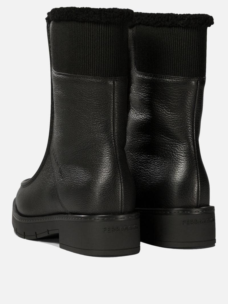 Vietti Ferragamo Stivaletti "Montse Fur" Outlet