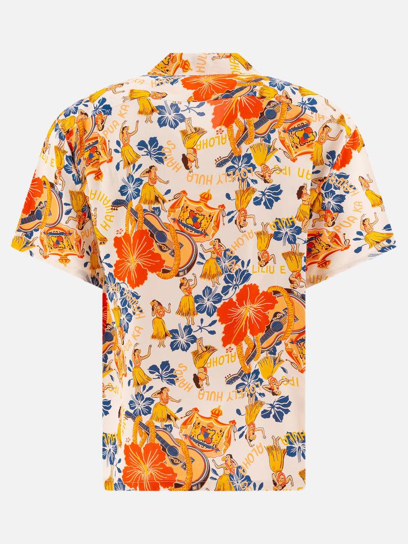 Vietti Sun Surf Camicia "Lovely Hula Hands" In Vendita