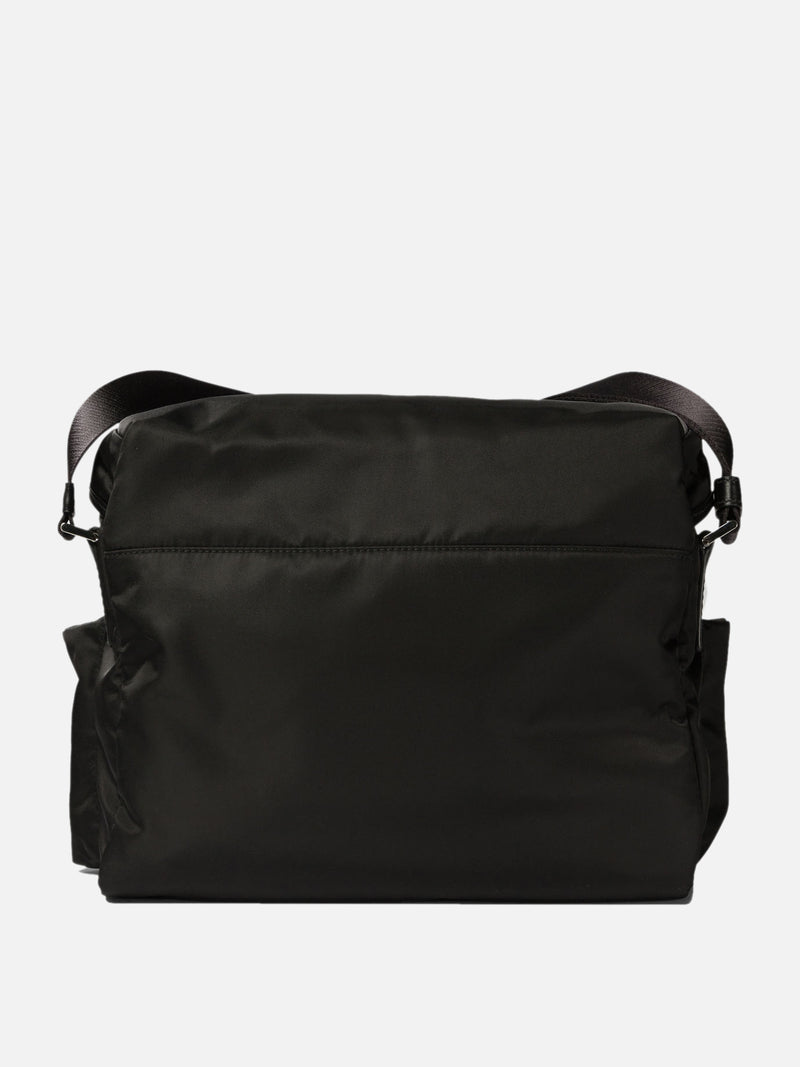 Vietti Prada Borsa con tracolla in Re-Nylon e pelle Qualità Garantita