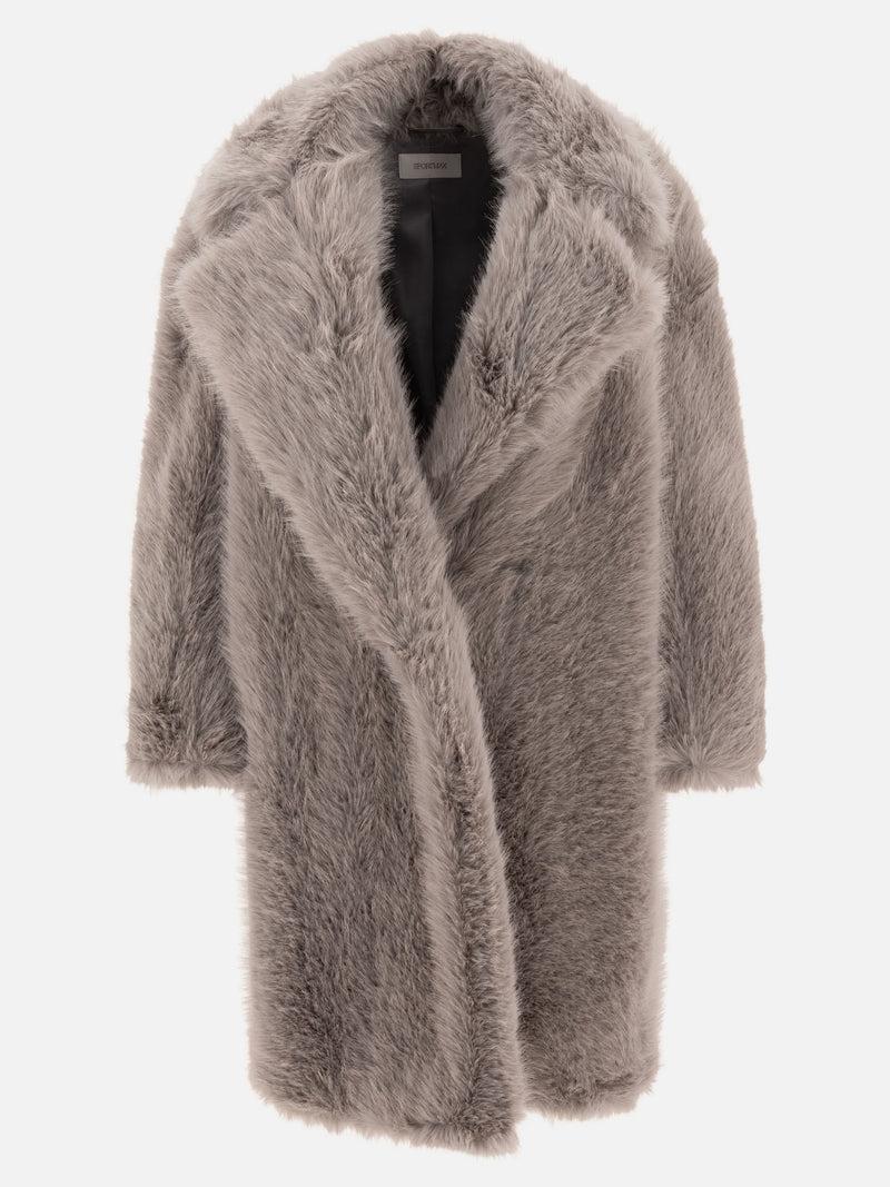 Vietti Max Mara Sportmax Cappotto in faux fur Offerta